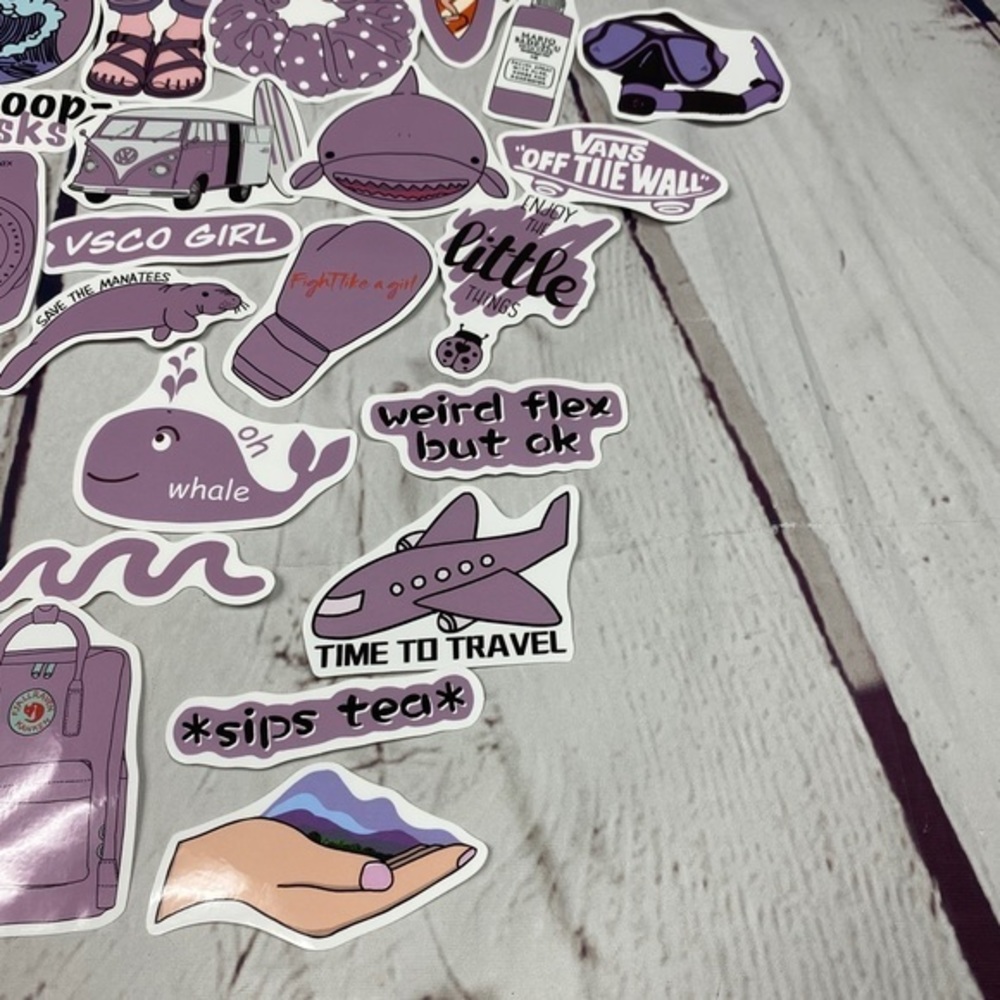 Purple Themed Sticker Bundle‎ - Picture 8 of 9